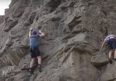 На Ужгородщині відбулися відкриті тренування зі скелелазіння (ВІДЕО)