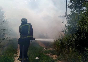 Палії сухотрав’я ледве не позбавили громаду села Косино житлових будинків та урожаю зернових