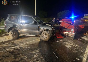 Смертельна ДТП на Закарпатті: подробиці від рятувальників (ФОТО)