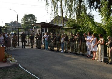 У Чопському прикордонному загоні відбувся подячний молебень