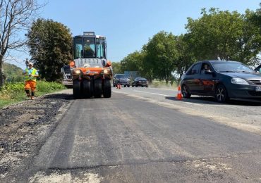 На трасі Київ-Чоп між Ужгородом та Мукачевом проводять ремонтні роботи