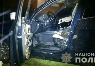 На Тячівщині розкрили умисний підпал автомобіля «BMW X5» (ФОТО, ВІДЕО)