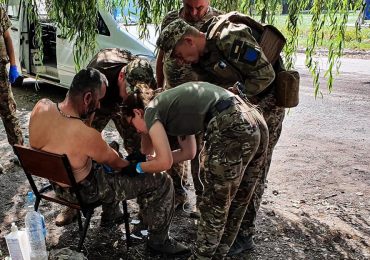 Як виглядає сортувально-евакуаційний пункт одного з підрозділів 128 гірсько-штурмової бригади