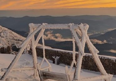 Фото дня: на високогір'ї Карпат температура повітря -4°С