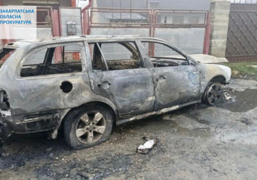 На Тячівщині підозрюваному у підпалі авто односельчанина обрали запобіжний захід