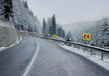 До уваги водіїв: 5-6 грудня на окремих ділянках гірських доріг – ожеледиця