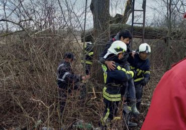 На Ужгородщині рятувальники допомогли чоловіку, якому дерево придавило ногу