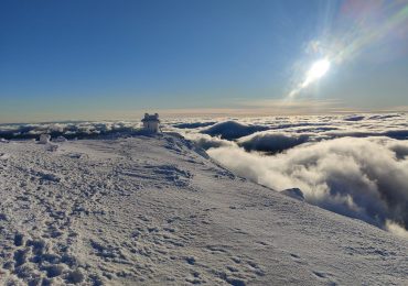 Фото дня: на високогір'ї Карпат температура повітря -7°С