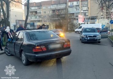 В Ужгороді нетверезий водій скоїв ДТП
