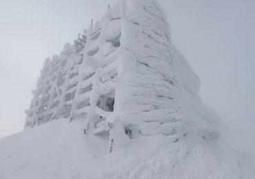 На висококогір‘ї Карпат температура повітря -11°С