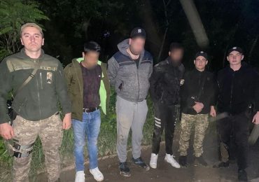 На кордоні зі Словаччиною затримали чотирьох іноземців
