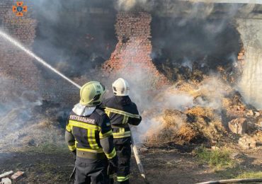 Масштабна пожежа на Закарпатті: полум’я приборкували 6 одиниць техніки та 23 вогнеборці