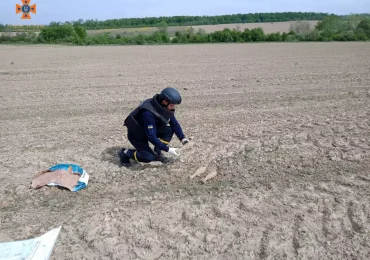 Піротехніки знищили три боєприпаси, виявлені на Мукачівщині