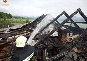 Іршавські рятувальники вберегли від знищення житловий будинок