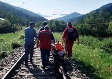 У рекордно короткий термін закарпатські медики швидкої  доставили пацієнтку з інсультом із високогірного села до медзакладу