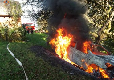 На вихідних закарпатські рятувальники ліквідували дві пожежі в автомобілях