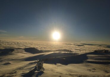 Фото дня: на високогір‘ї температура повітря -10°C