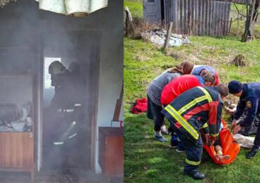 На пожежі в Мукачівському районі травмувалася жінка