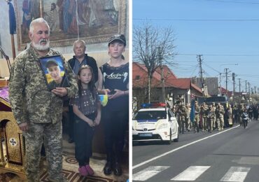 На Мукачівщині попрощалися із полеглим Героєм Віктором Микитою