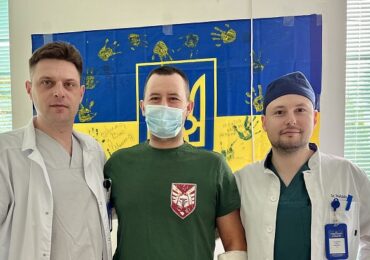 Травматологи Закарпатської обласної клінічної лікарні врятували кінцівки 29-річному військовому