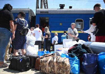 На Закарпаття прибула чергова група евакуйованих осіб із Харківщини