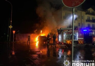 В Ужгороді затримали палія автомобіля ЗСУ та Червоного Хреста, який діяв на замовлення російських спецслужб