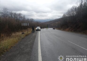 Поліція Закарпаття розшукала зловмисника, який скоїв смертельну ДТП та втік за межі області