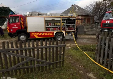 Вогнеборці та місцеві жителі села Тур'я Бистра разом ліквідували пожежу та запобігли знищенню житлового будинку