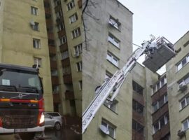 В Ужгороді рятувальники тренувалися ліквідовувати пожежі у висотних будівлях