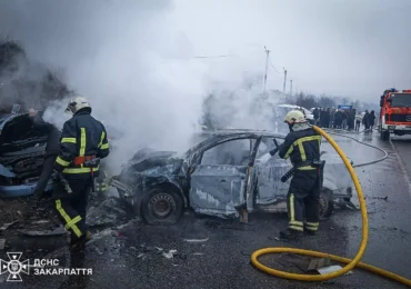 Рятувальники Іршави ліквідували наслідки ДТП