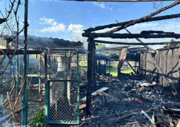 Рятувальники Сваляви ліквідували пожежу у гаражі