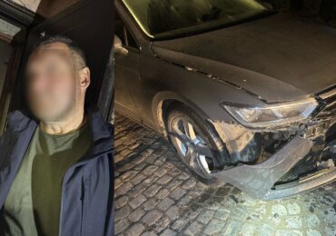 У Чопі нетверезий водій скоїв ДТП та втік