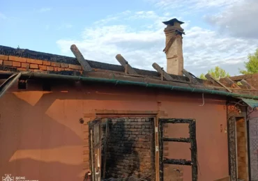 На Хустщині трапилася масштабна пожежа у житловому будинку