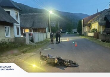 Один неповнолітній загинув, ще один — травмований: на Тячівщині сталася смертельна ДТП