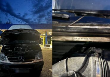 На українсько-угорському кордоні виявили транспортний засіб з підробленим VIN-кодом