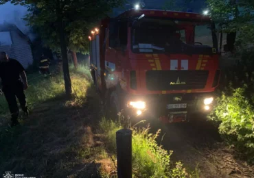 Міжгірські вогнеборці ліквідували пожежу у надвірній споруді та запобігли знищенню оселі