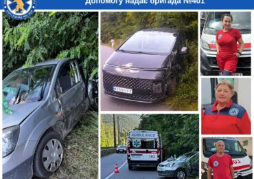 Сім людей постраждали у двох ДТП на Закарпатті
