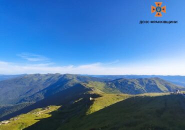 На високогір'ї Карпат температура повітря +14°C