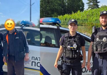 В Ужгороді патрульні повернули додому 78-річного громадянина, який загубився
