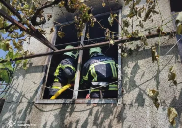 У пожежі на Берегівщині загинув чоловік