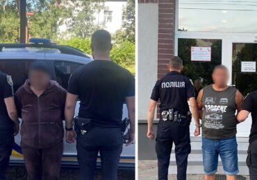 У Виноградові затримали двох підозрюваних у жорстокому нападі на трьох людей