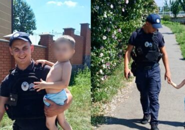 У Мукачеві патрульні повернули до дитсадка хлопчика, який зник під час сну