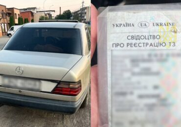 В Ужгороді патрульні виявили ймовірного "двійника" авто