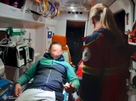 На Рахівщині гірські рятувальники допомогли чоловіку, в якого стався напад епілепсії