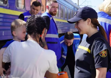 Місто Мукачево прийняло черговий евакуаційний поїзд