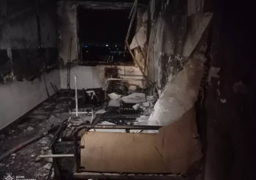 Ужгородські вогнеборці ліквідували пожежу в лікарні: на жаль, загинула людина