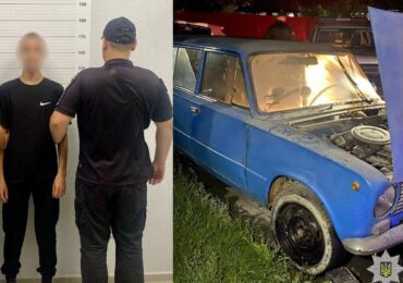 В Ужгороді неповнолітнього підозрюють в умисному підпалі авто