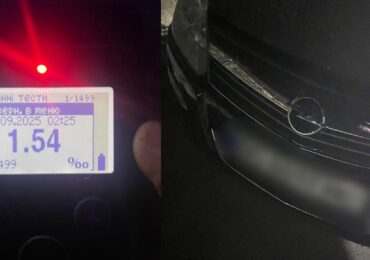 В Ужгороді виявили керманича, який їздив напідпитку