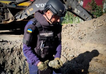 В Ужгороді знайшли мінометну міну часів Другої світової
