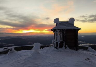 Фото дня: у Карпатах температура повітря -7°C